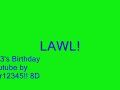 Happy Birfdae, Teya!!