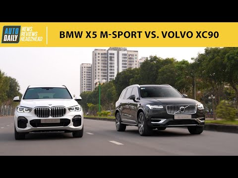 So sánh BMW X5 M-Sport và Volvo XC90 T8 Recharge - Bạn chọn xe nào???