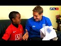 Matthew Upson and Michael Dawson Visit SOS Village