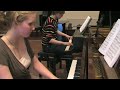 Second sight read of Mars for two pianos by Gustav Holst