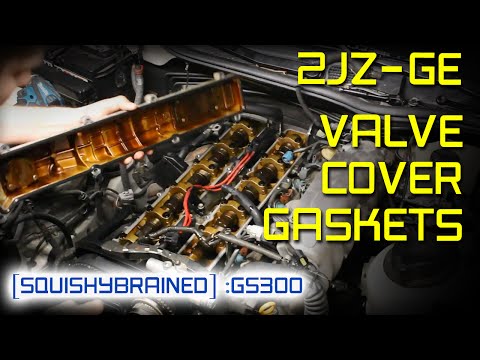 Lexus GS300 (2JZ-GE) Valve Cover Gasket and Spark Plugs