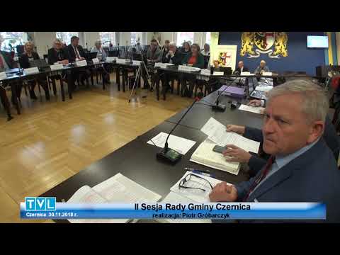 Click to View : II sesja Rady Gminy Czernica 30 listopada 2018 rok (+skrypt)