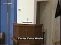 Pastor Weeks Sermon 11 8 09 Part 1