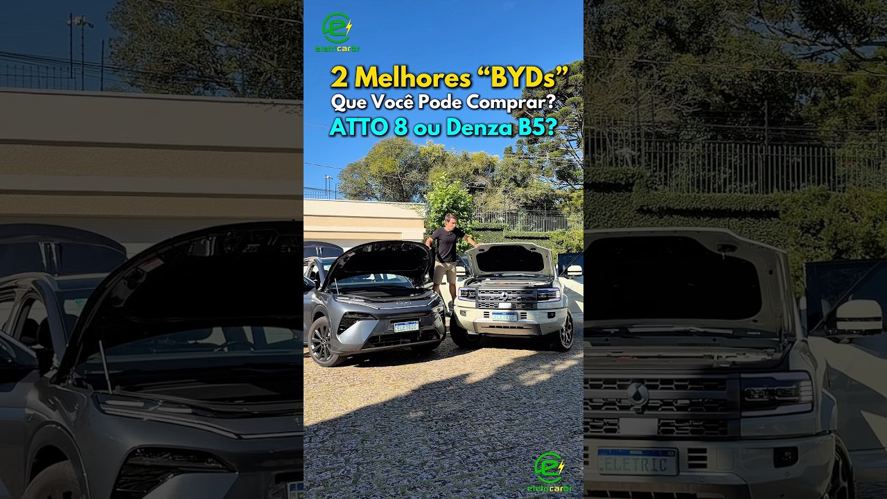 2 Melhores BYDs que Você pode Comprar! E aí, B5 ou Atto 8?