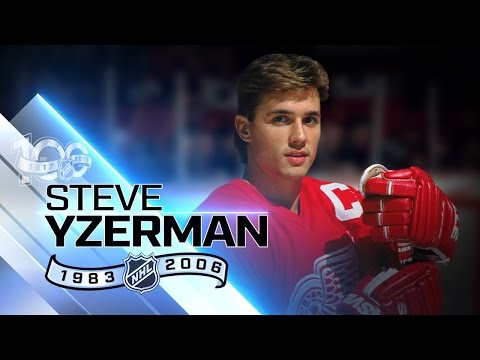 Steve Yzerman was Detroit's captain for 19 seasons