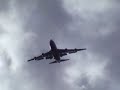 BOEING KLM ABORTED LANDING AS BOEING CORSAIR ON THE RUNWAY