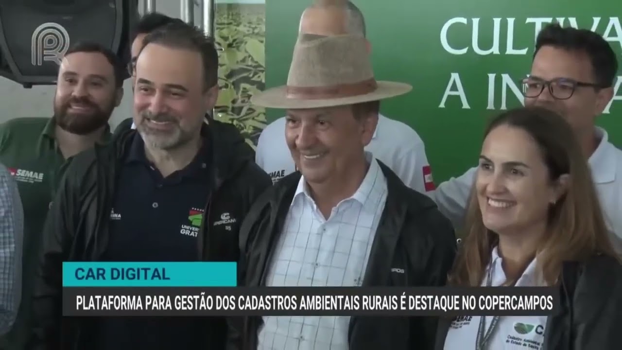 Plataforma para gestão dos cadastros ambientais rurais é destaque no Copercampos 2026