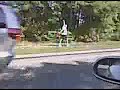 stupid jackass walking