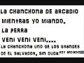 LA CHANCHONA DE ARCADIO