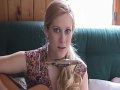 girl playing harmonica   step back