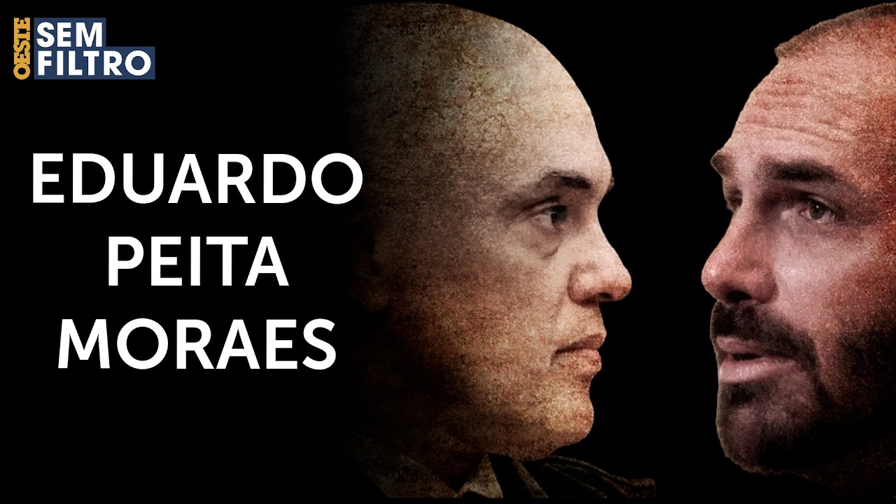 'JAGUNÇO': Eduardo Bolsonaro manda recado a Moraes e ironiza expulsão de delegado da PF