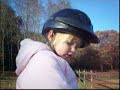 2 year old girl rides horse 2 year old girl rides horse