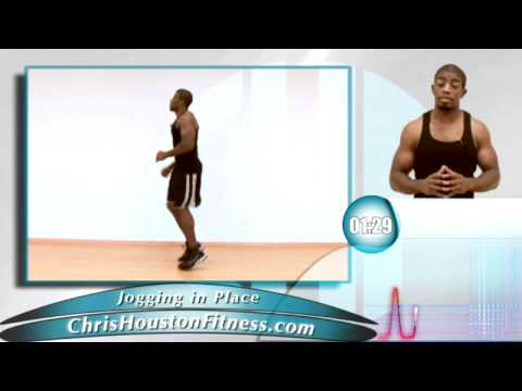 how to properly jog in place