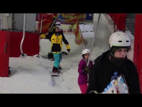 whitelegg - Jack taking a few laps at Chill Factore Manchester.