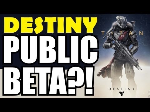 Public Beta - Bungie will have a Beta for Destiny to help fine-tune the game's weapon-levelling system. But will it be a public Beta? Fingers crossed! Thanks TheRaptorGaming!