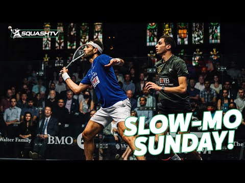 Mohamed ElShorbagy v Ali Farag in Slow Motion! | Slow-Mo Sunday 