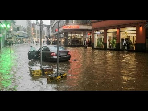 STARKREGEN IN NRW: Erhebliche Schäden in Wuppertal und ...