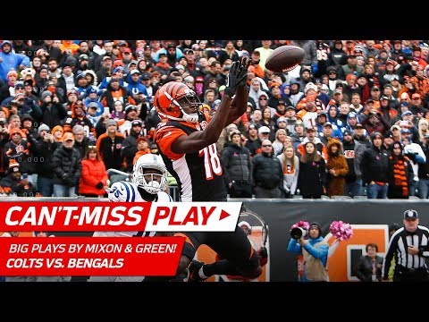 Video: Joe Mixon's Massive Gain Leads to A.J. Green's TD Grab! | Can't-Miss Play | NFL Wk 8 Highlights