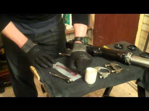how to rebuild front forks