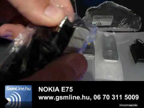 Nokia E75 teszt videó