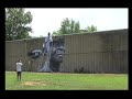installation of \"The Pushcart Vendors\" - Matt Haffner