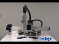 Adept Python linear modules in dispensing demo