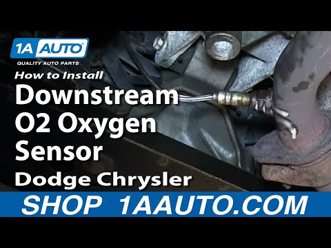 How To Install Replace Downstream O2 Oxygen Sensor 2.7L Dodge Chrysler