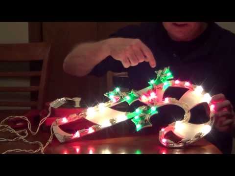 how to repair xmas tree lights