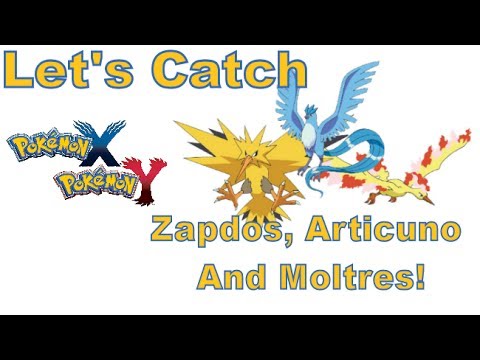 how to capture zapdos in pokemon x