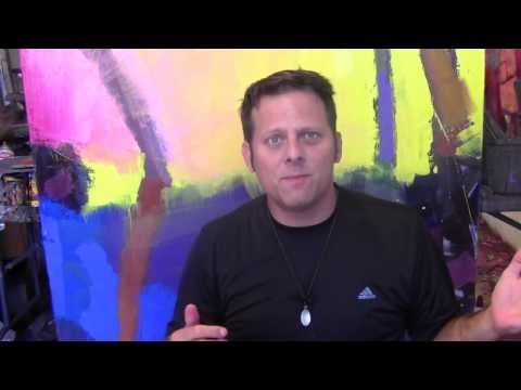 rutenberg - Episode 31 in an ongoing series inside the NYC studio of Brian Rutenberg. Here Brian talks about being a wierdo and his love of rules.
