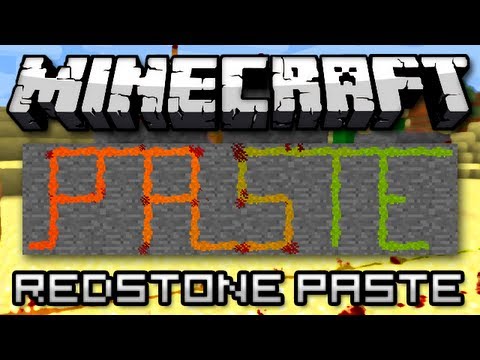 Minecraft: Super Duper Redstone! (Redstone Paste Mod Showcase)