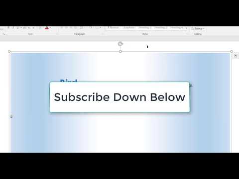 video-linktoworks-Creating flash cards in microsoft word