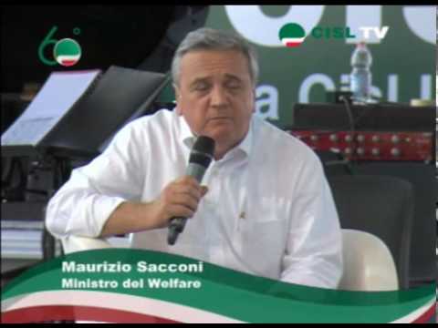 Intervento Sacconi festa CISL Levico 2010