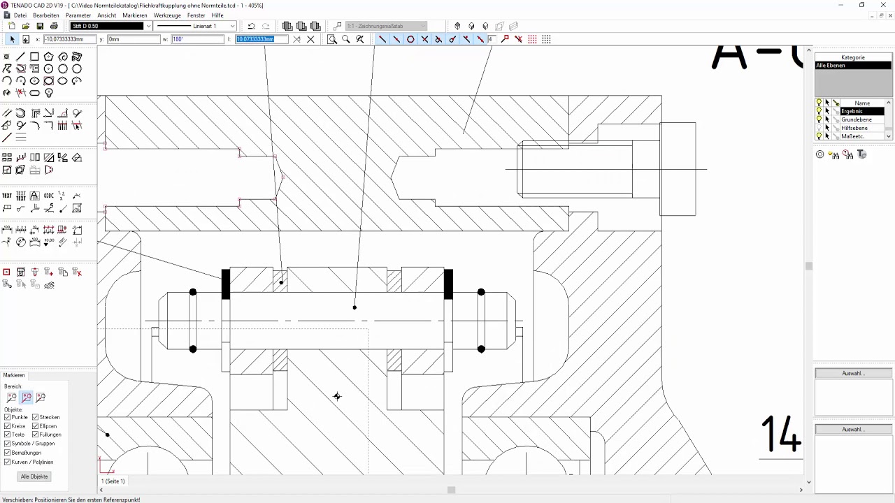 TENADO CAD 2D | Normteilebibliothek