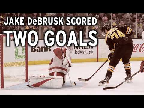 Video: Bruins vs. Red Wings Game Recap