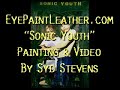 Sonic Youth Leather Jacket Painting Time-Lapse Part1 Sonic Youth Leather Jacket Painting Time-Lapse Part1