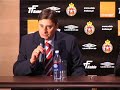 Trener Skor?a po meczu Wis?a - Cracovia Trener Skor?a po meczu Wis?a - Cracovia