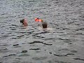 Kibbey Goes Swimming