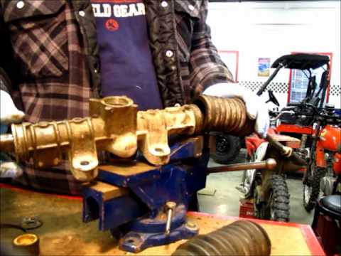 how to rebuild a yamaha rhino motor