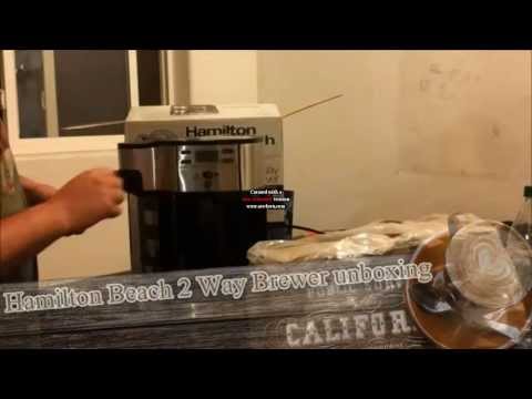 Reason why i love this Hamilton Beach coffee maker (Two Way Brewer coffee machine).