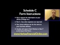 Schedule C Form Instructions and Filing Help