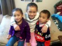 my nieces n nephew singing