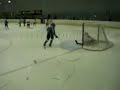 Stephen hits the post Stephen hits the post