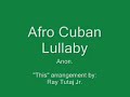 Afro Cuban Lullaby Classical Guitar fingerstlye Ray Tutaj Jr.