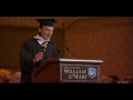 Justin Schoonmaker's Commencement Speech -- W&M 2009