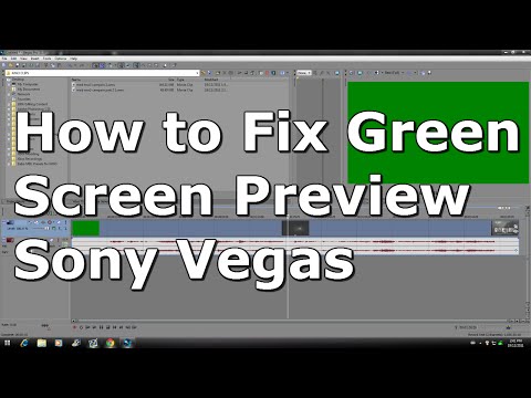 how to fix green screen