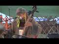 Mongolian landscape, traditional/contemporary musicians