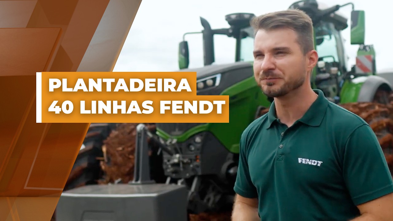 Fendt apresenta nova plantadeira de 40 linhas com tanques de sementes e fertilizantes otimizados