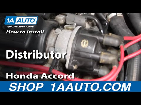 How To Install Replace Distributor Honda Accord V6 2.7L 95-97 1AAuto.com