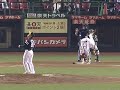 デッドボールに思わず逆立ちしたプロ野球の楽天嶋のサムネイル